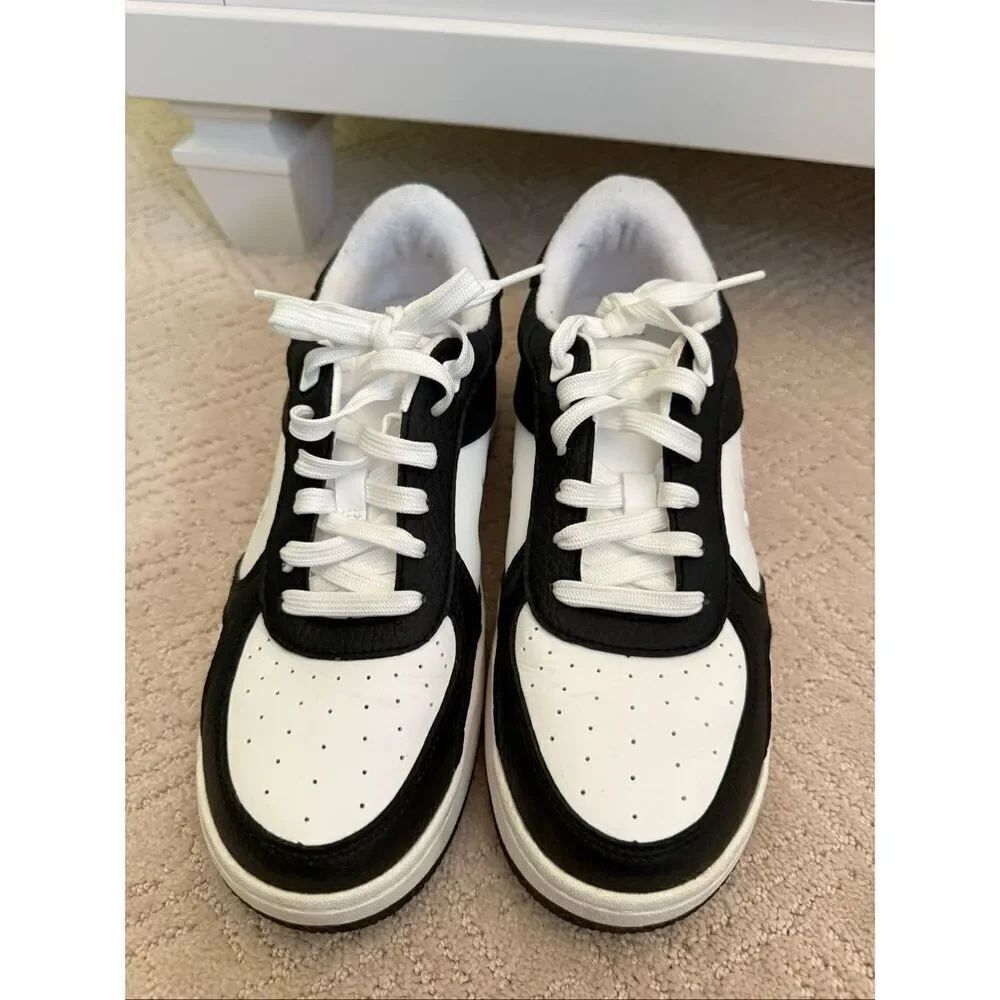 EUC Alo Recovery Mode Sneaker Black/White W7/M5.5